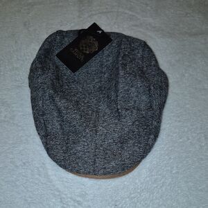 Vince Camuto Men's Gray Herringbone Hat